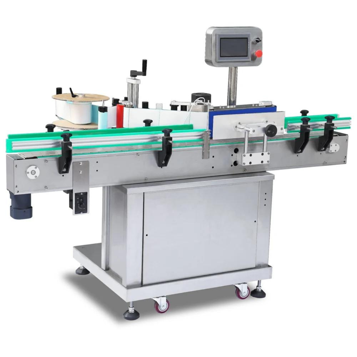 automatic double side sticker labelling machine